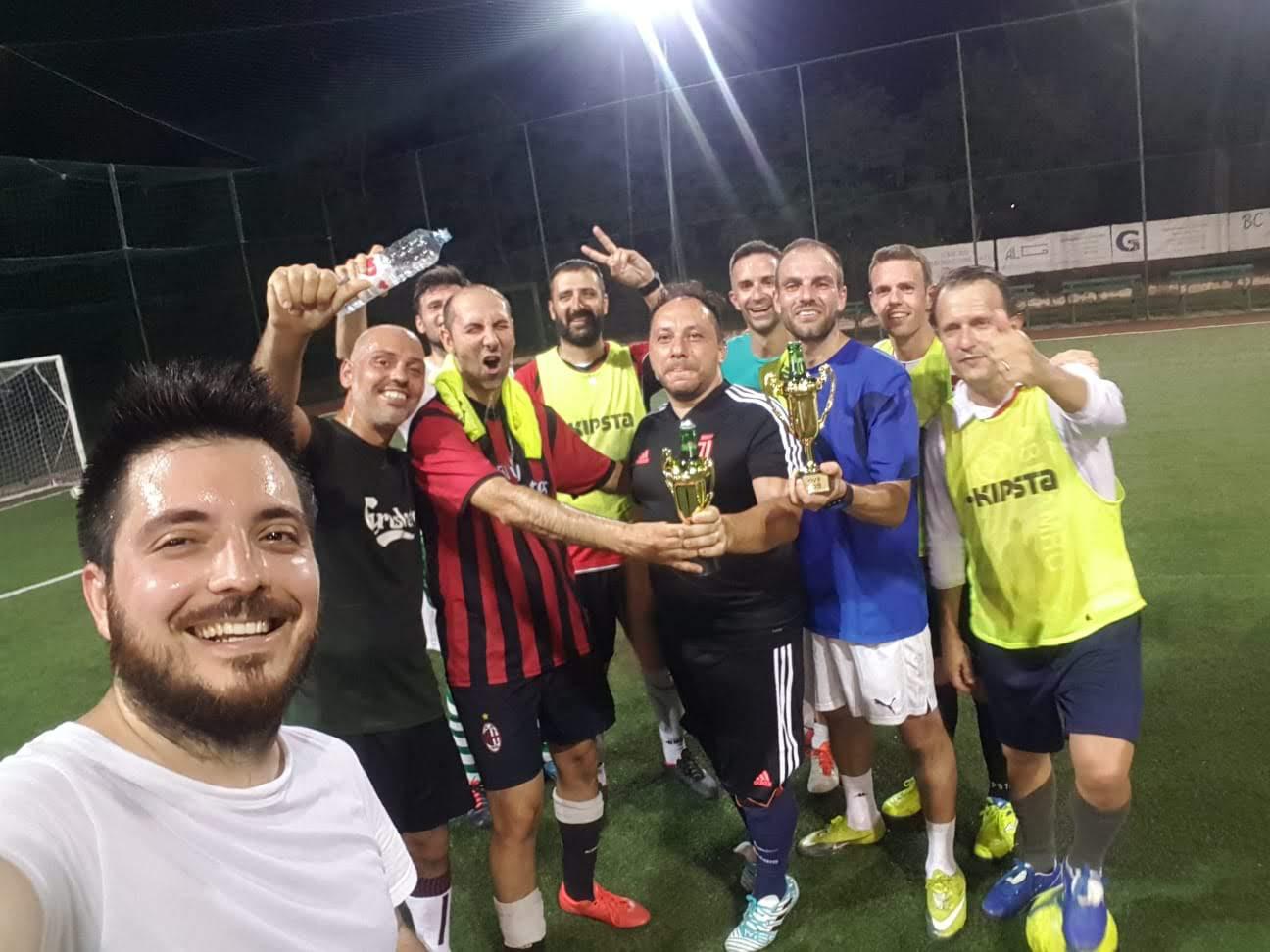 Enzo receives the top scorer award at the end of the season.